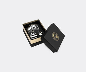 Simone Guidarelli Home 'Sunset Safari' lidded espresso cup and saucer, black and white MULTICOLOUR SIMO26SOU969MUL