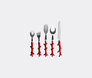 Les-Ottomans 'Coral' cutlery, set of five MULTICOLOUR OTTO24SET952MUL