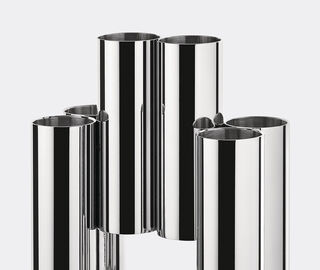 Alessi 'Canale' cutlery holder, steel SILVER ALES25CAN764SIL