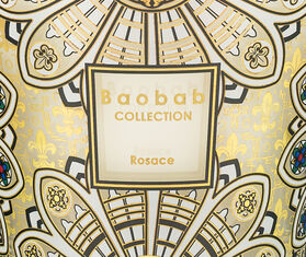 Baobab Collection &#39;Rosace&#39;  candle, medium, multicolor MULTICOLOUR BAOB25SCE933MUL