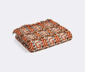 Gucci 'Tartan Plaid' throw, orange ORANGE GUCC20TAR001ORA