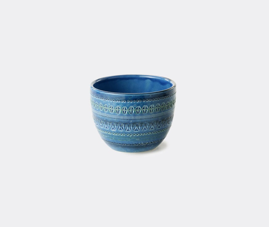 Bitossi Ceramiche 'Rimini Blu' vase holder, small  BICE20POR527BLU