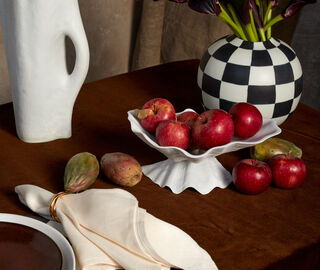 L'Objet 'Neptune' centerpiece bowl, medium WHITE LOBJ23NEP245WHI