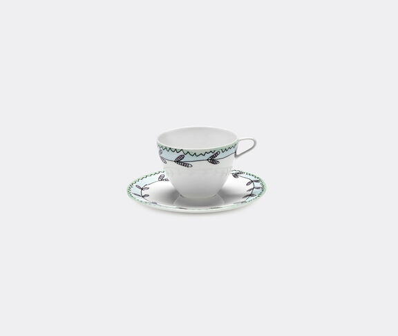Serax 'Blossom Milk' coffee cup and saucer, set of two undefined ${masterID}