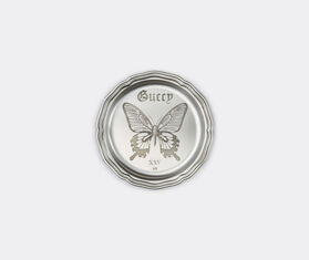 Gucci 'Sun and Butterfly' coaster, set of two SILVER GUCC22COA850SIL