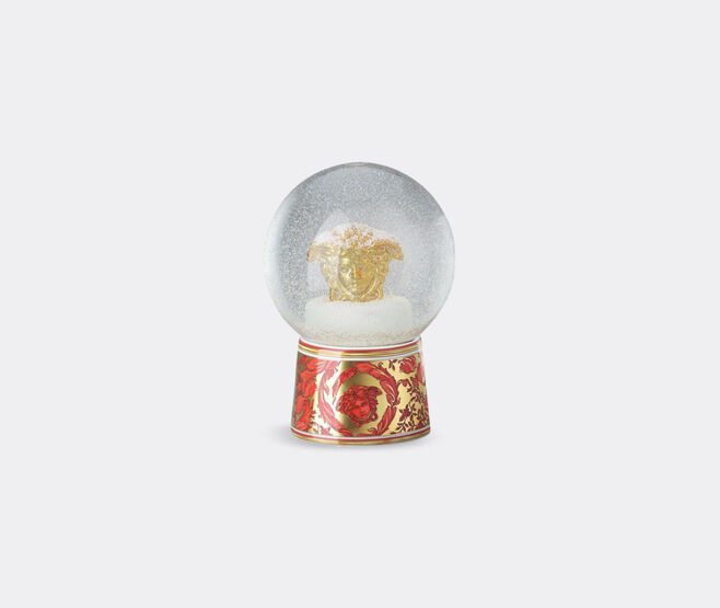 Rosenthal 'Medusa Garland' snow sphere, large, red RED ROSE23MED296RED