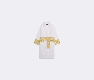 Versace 'Medusa Amplified' bathrobe, white WHITE VERS22BAT023WHI