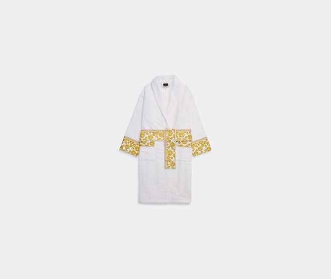Versace 'Medusa Amplified' bathrobe, white WHITE VERS22BAT023WHI