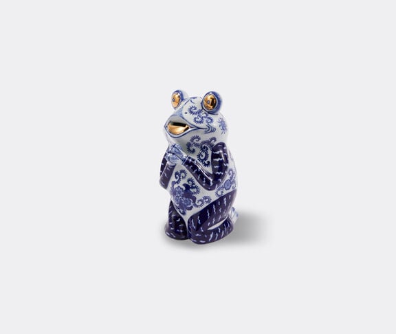 POLSPOTTEN 'Frog' piggy bank, dark blue undefined ${masterID}