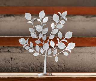 Produzione Privata 'Lemon' sculpture, raw metal GREY PRPR25THE613GRY