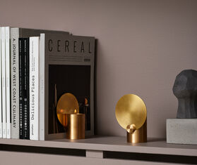 Applicata 'Glow' tealight holder BRASS APPL20GLO377BRA