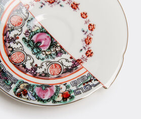 Seletti &#39;Hybrid Tamara&#39; coffee cup with saucer MULTICOLOUR SELE22HYB435MUL