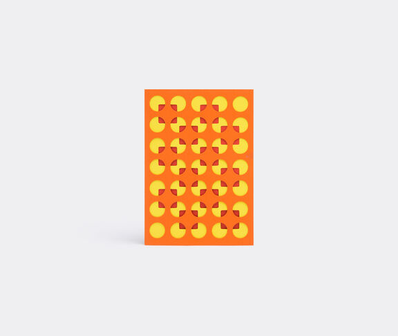 Dotsy Pattern card, yellow, orange and red Yellow ${masterID}