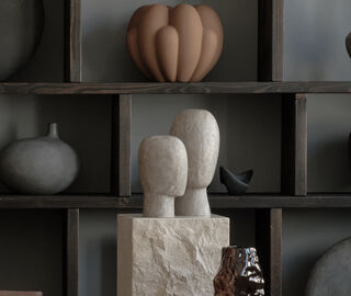 101 Copenhagen 'Head' sculpture, earth GREY COPH26HEA470GRY