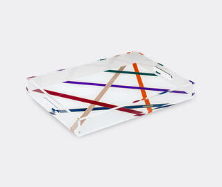Missoni 'Nastri' tray, multicolor MULTICOLOUR MIHO24NAS320MUL