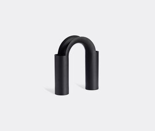 XLBoom Bridge' vase, M, black BLACK XLBO20BRI476BLK