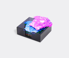 Versace &#39;Medusa Head&#39; coaster, set of six MULTICOLOUR VERS22COA414MUL