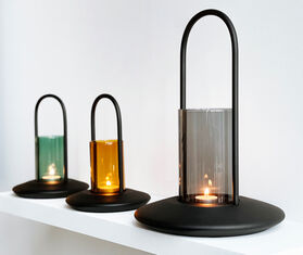 XLBoom 'Blaze' lantern, medium, amber AMBER XLBO22BLA686AMB