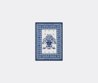 Dolce&amp;Gabbana Casa 'Blu Mediterraneo' silk blanket BLUE DGCA22SIL256MUL