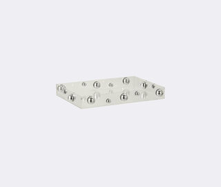 By Gabs 'Bandeja Match' tray, small, silver SILVER GABS24BAN707SIL