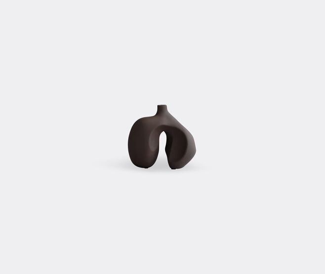 101 Copenhagen 'Ni' vase, extra small, chocolate brown BROWN COPH26NIV466BRW