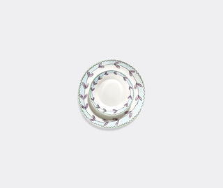 Serax 'Blossom Milk' dinner plate, set of two MULTICOLOUR SERA23PLA013MUL