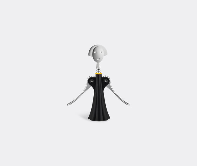 Alessi 'Anna G' bottle opener, black BLACK ALES20CAV464BLK