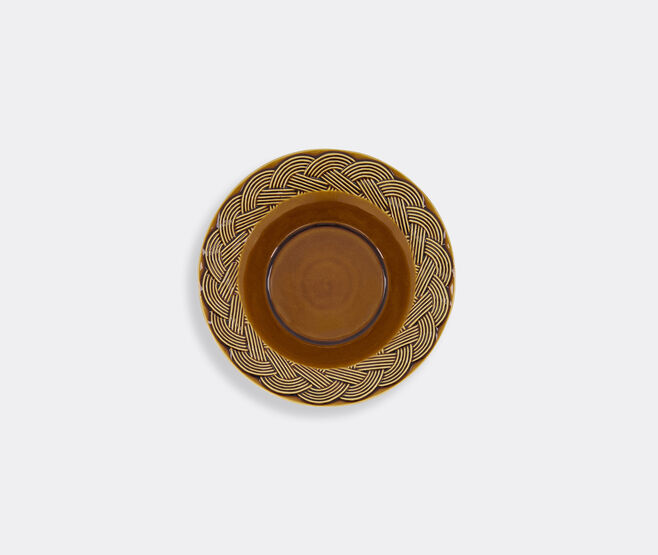 House of Capricorn 'Vime' soup plate, brown BROWN HOCA26VIM571BRW