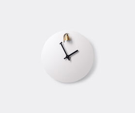 Domeniconi 'Dinn' clock, white WHITE DOME25ORO511WHI