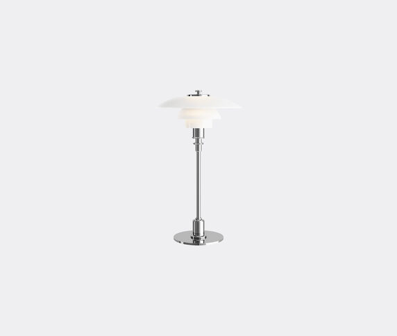 Louis Poulsen 'PH 2/1' table lamp, UK plug Chrome Plated LOPO23PH2748SIL