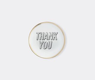 Bitossi Home 'Thank You' bread bread plate, set of six MULTICOLOUR BIHO22SET677MUL