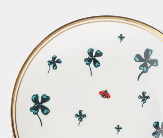 Bitossi Home 'Cloverleaf and Ladybird' bread plate, set of six MULTICOLOUR BIHO22SET561MUL