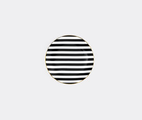 Simone Guidarelli Home 'Souvenirs De Voyage' dessert plate, black and white MULTICOLOUR SIMO26SOU747MUL