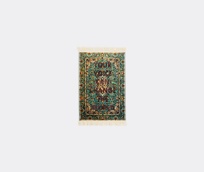 Seletti 'Burnt Carpet, Voice' MULTICOLOUR SELE23CAR353GRN