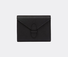 Smythson 'Panama' playing cards and case, set of two, black BLACK SMYT23PAN289BLK