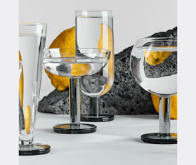 Tom Dixon &#39;Puck&#39; flute glass, set of two MULTICOLOUR TODI20PUC464TRA