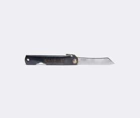Banshu Hamono 'Black Oxide Finish' Japanese brass pocket knife, M BLACK BAHA19JAP584BLK