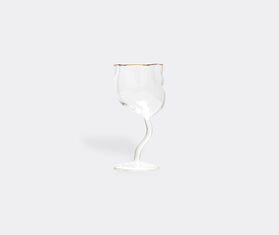 Seletti &#39;Classic on Acid, Greca&#39; wine glass TRANSPARENT SELE23WIN169TRA