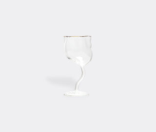 Seletti 'Classic on Acid, Greca' wine glass TRANSPARENT SELE23WIN169TRA