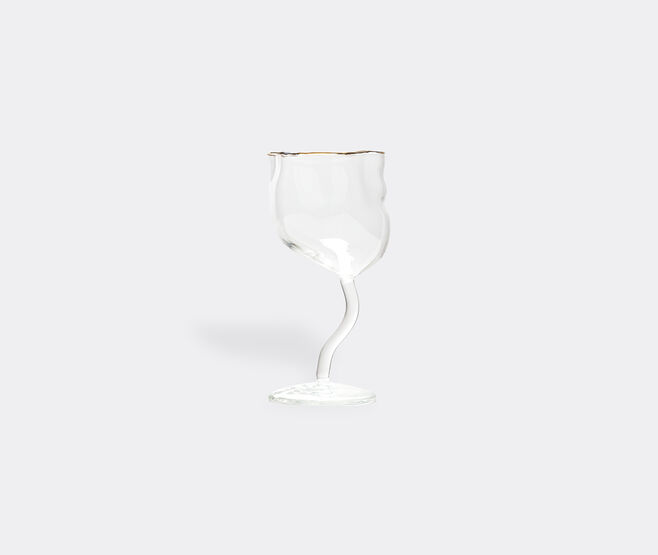 Seletti 'Classic on Acid, Greca' wine glass TRANSPARENT SELE23WIN169TRA