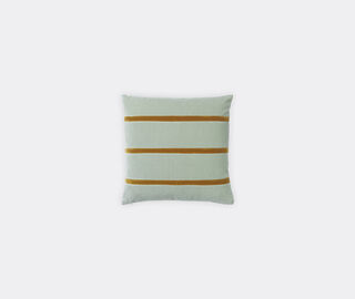 Christina Lundsteen 'Gemma' cushion, mint and caramel MULTICOLOUR CHLU25GEM061MUL