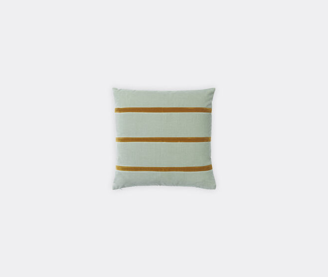 Christina Lundsteen 'Gemma' cushion, mint and caramel MULTICOLOUR CHLU25GEM061MUL