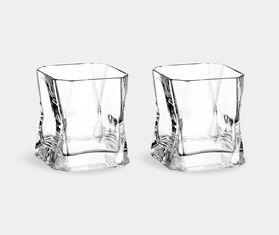 Arnolfo di Cambio 'Blade Runner' old fashioned tumbler glass, set of two, clear TRANSPARENT ARCA26CIB527TRA