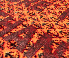 Seletti 'Burnt Carpet, Freedom' MULTICOLOUR SELE23CAR308RED