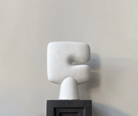 101 Copenhagen &#39;Tribal&#39; vase, white WHITE COPH22TRI648WHI