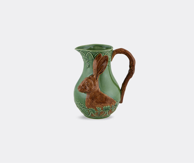 Bordallo Pinheiro 'Bosque' hare pitcher MULTICOLOUR BOPI22BOS940MUL