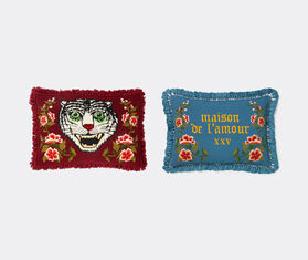 Gucci 'Tiger' needlepoint cushion MULTICOLOUR GUCC18CUS902RED