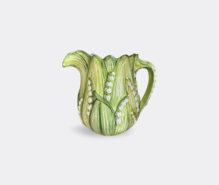Les-Ottomans 'Lily of the Valley' ceramic jug MULTICOLOUR OTTO23LIL810MUL