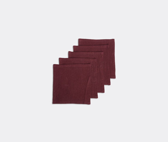 Once Milano Cocktail napkins, set of five, wine