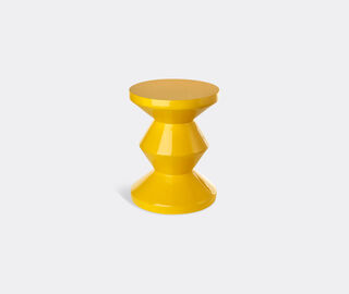 POLSPOTTEN 'Zig Zag' stool, yellow YELLOW POLS22ZIG783YEL